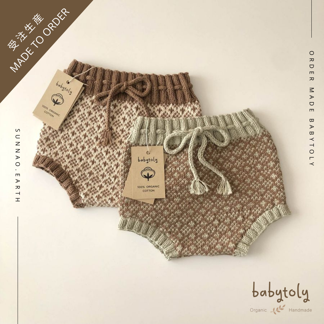 【予約／オーダー会】<Babytoly> FOLK BLOOMERS（0M-6Y）-Babytoly-SUNNAO