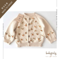 Gallery viewerに画像を読み込む, 【予約／オーダー会】<Babytoly> FLORAL CARDIGAN（0M-9Y）-Babytoly-SUNNAO
