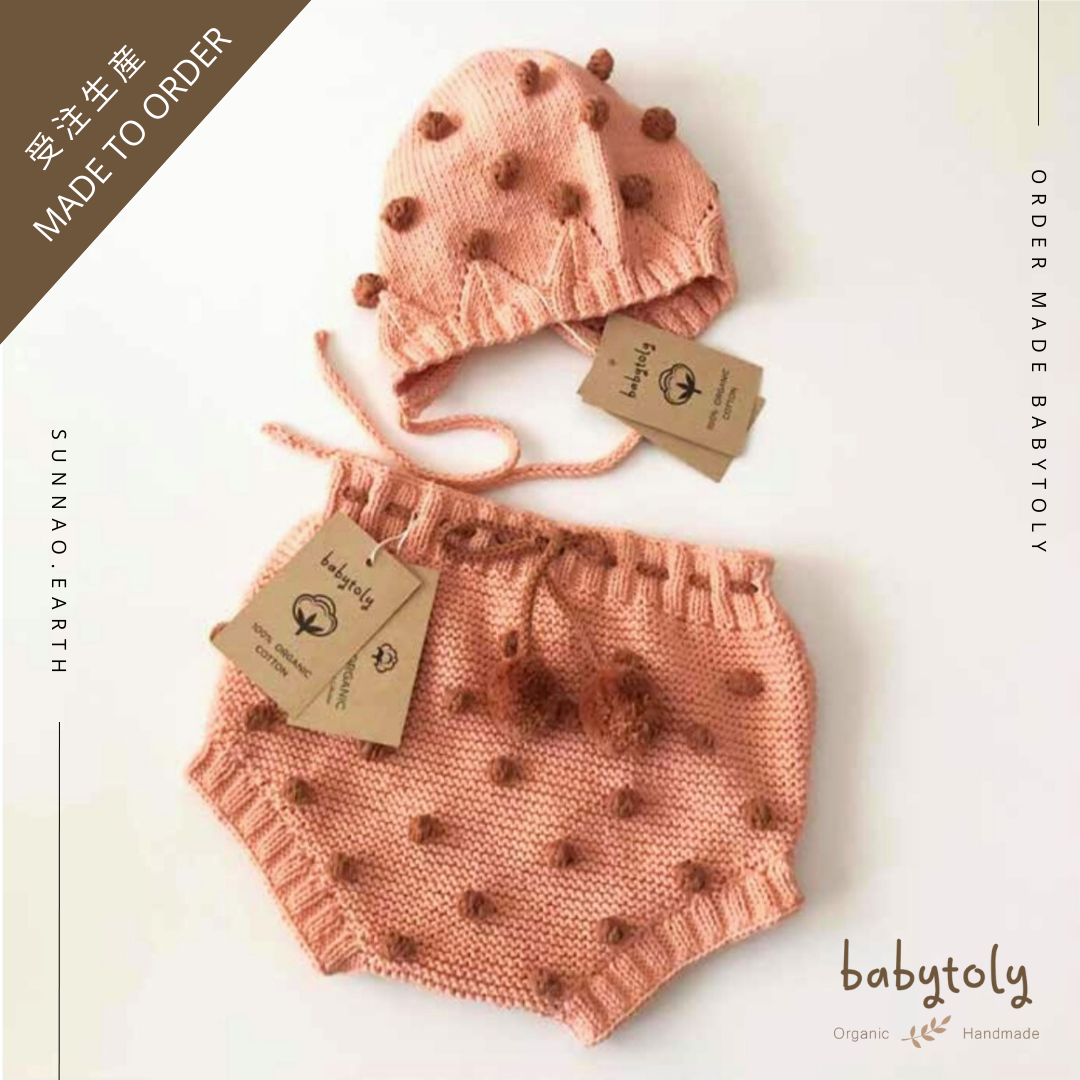 【予約／オーダー会】<Babytoly> POPCORN BLOOMERS（0M-6Y）-Babytoly-SUNNAO