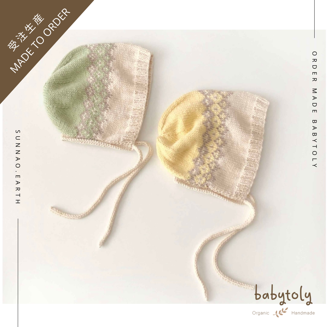 【予約／オーダー会】<Babytoly> LIANA BONNET（0M-4Y）-Babytoly-SUNNAO