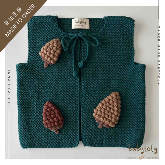 【予約／オーダー会】<Babytoly> PINECONE VEST