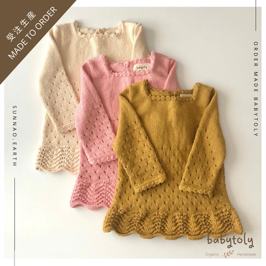 【予約／オーダー会】<Babytoly> ARTEMIS DRESS LONG SLEEVE