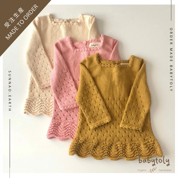 【予約／オーダー会】<Babytoly> ARTEMIS DRESS LONG SLEEVE