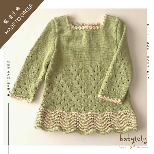 【予約／オーダー会】<Babytoly> ARTEMIS DRESS 2 COLORS LONG SLEEVE