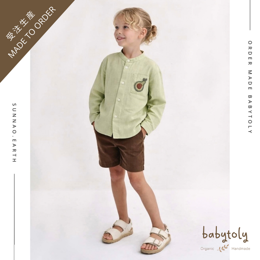 【予約／オーダー会】<Babytoly> AVOCADO SHIRT