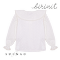 Gallery viewerに画像を読み込む, <Birinit Petit> Batiste embroidered Chulísima shirt （18M-5Y）
