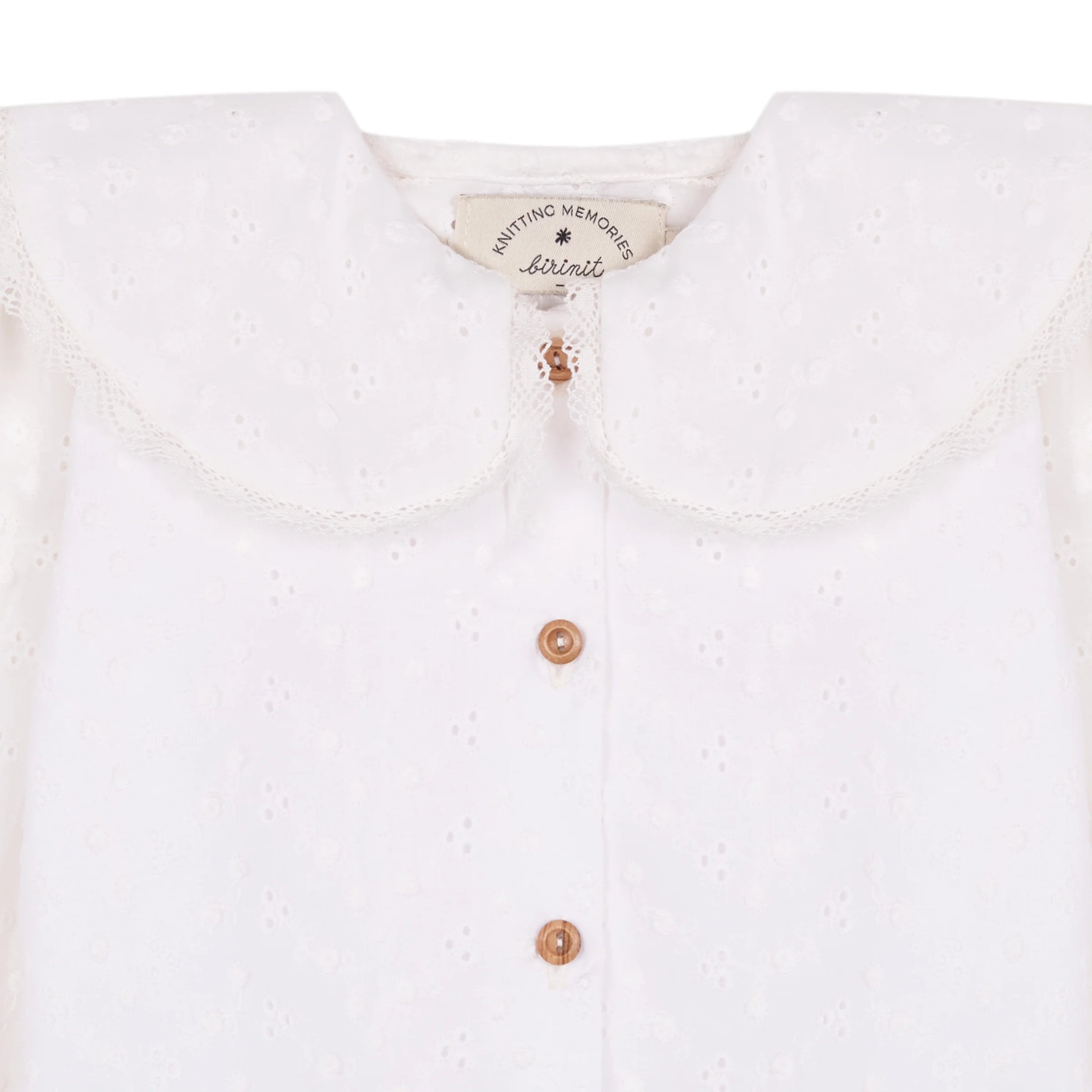 <Birinit Petit> Batiste embroidered Chulísima shirt （18M-5Y）