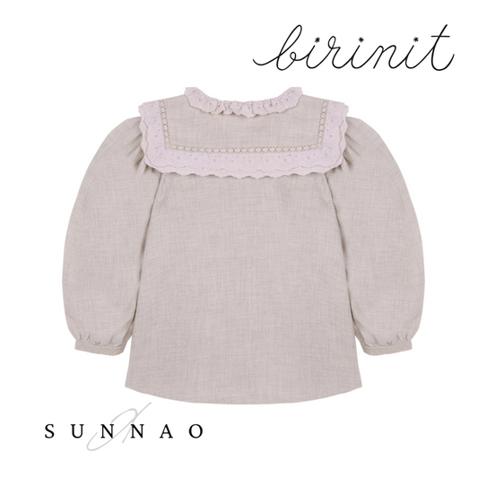 <Birinit Petit> Charlotte shirt （2Y-5Y）