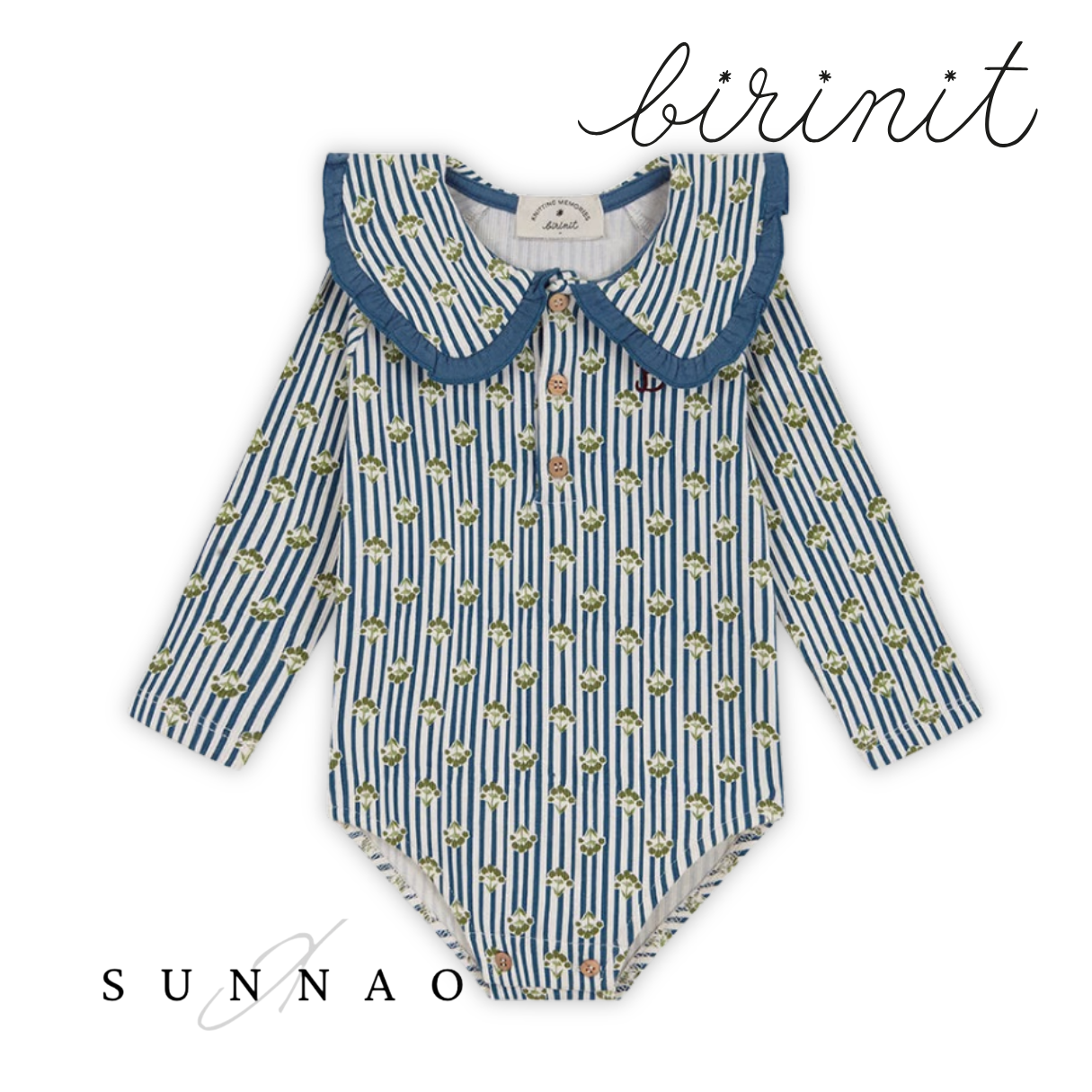 Birinit Petit Grove Romper (3M-24M)