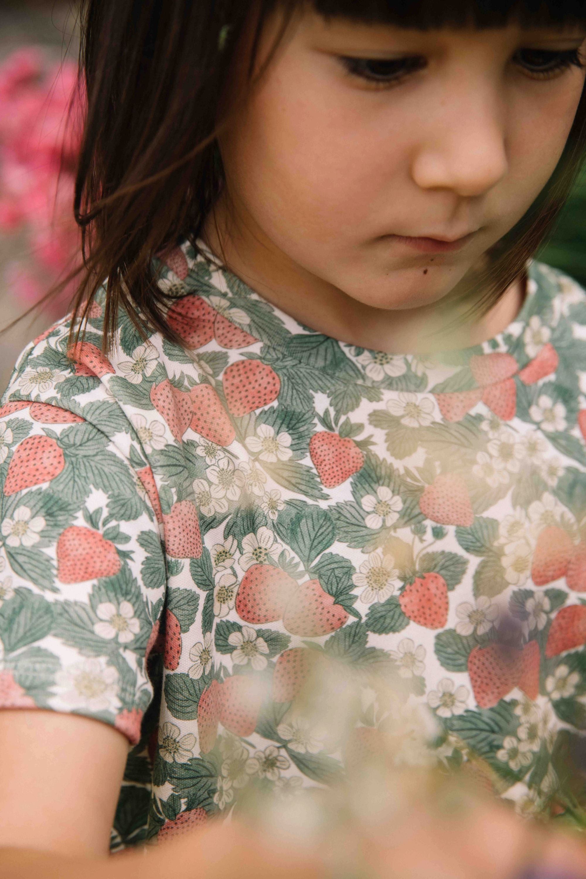 【予約／送料無料】<STUDIO BOHEME PARIS> TSHIRT ESSENTIAL - STRAWBERRY（18M-8Y）