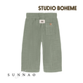 Gallery viewerに画像を読み込む, 【予約／送料無料】<STUDIO BOHEME PARIS> PANTS COUSIN - GREEN GREY（18M-8Y）
