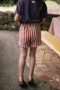 Gallery viewerに画像を読み込む, 【予約／送料無料】<STUDIO BOHEME PARIS> SHORTS GEORGETTE - RED STRIPES（18M-8Y）
