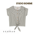 Gallery viewerに画像を読み込む, 【予約／送料無料】<STUDIO BOHEME PARIS> BLOUSE COCO - GINGHAM（12M-6Y）
