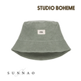 Gallery viewerに画像を読み込む, 【予約／送料無料】<STUDIO BOHEME PARIS> BUCKET HAT NIKO - GREEN GREY（1-5Y）
