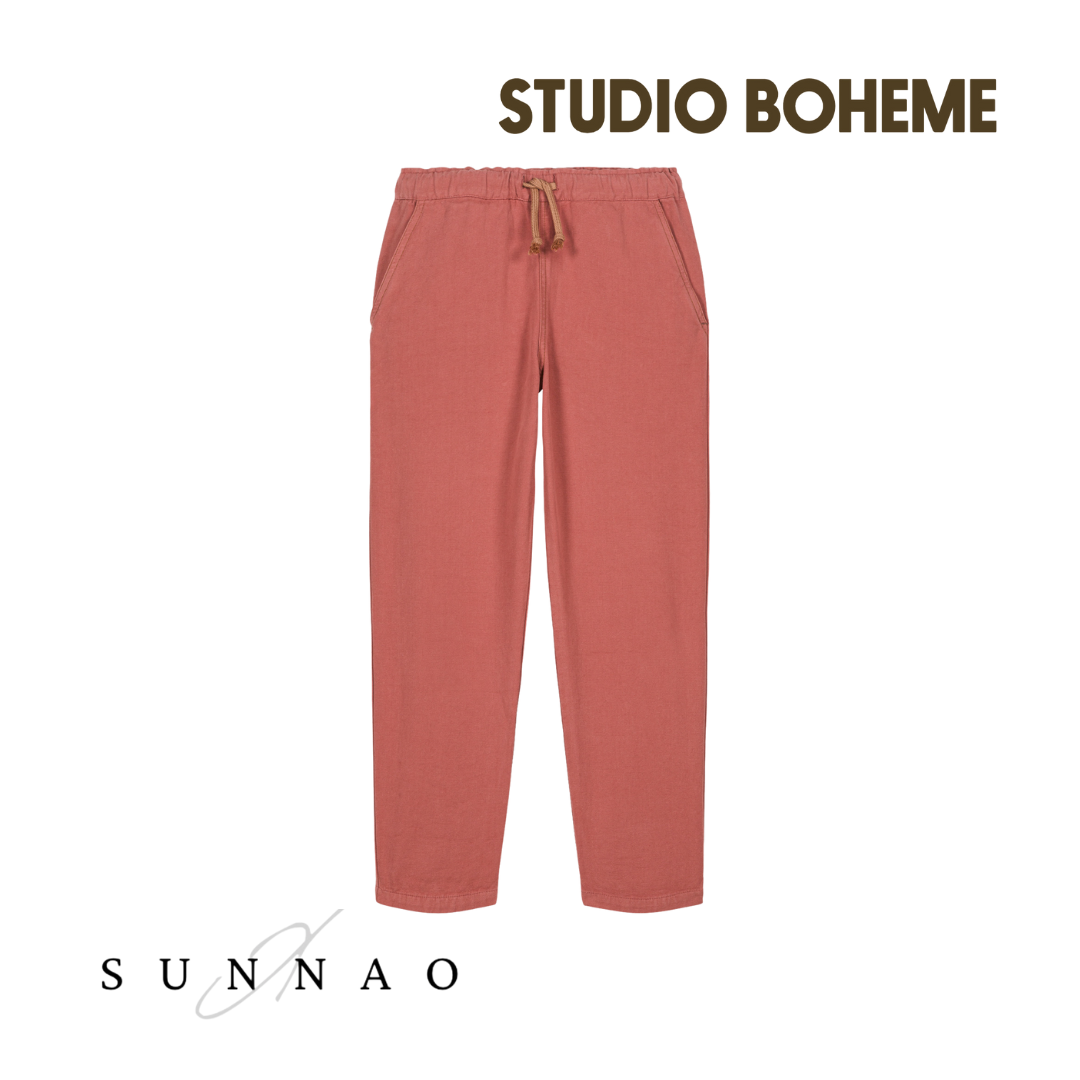 【予約／送料無料】<STUDIO BOHEME PARIS> PANTS SERGE - TERRA PINK（24M-8Y）