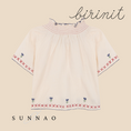 Gallery viewerに画像を読み込む, <Birinit Petit> Tulipano embroidered blouse（3-6Y）
