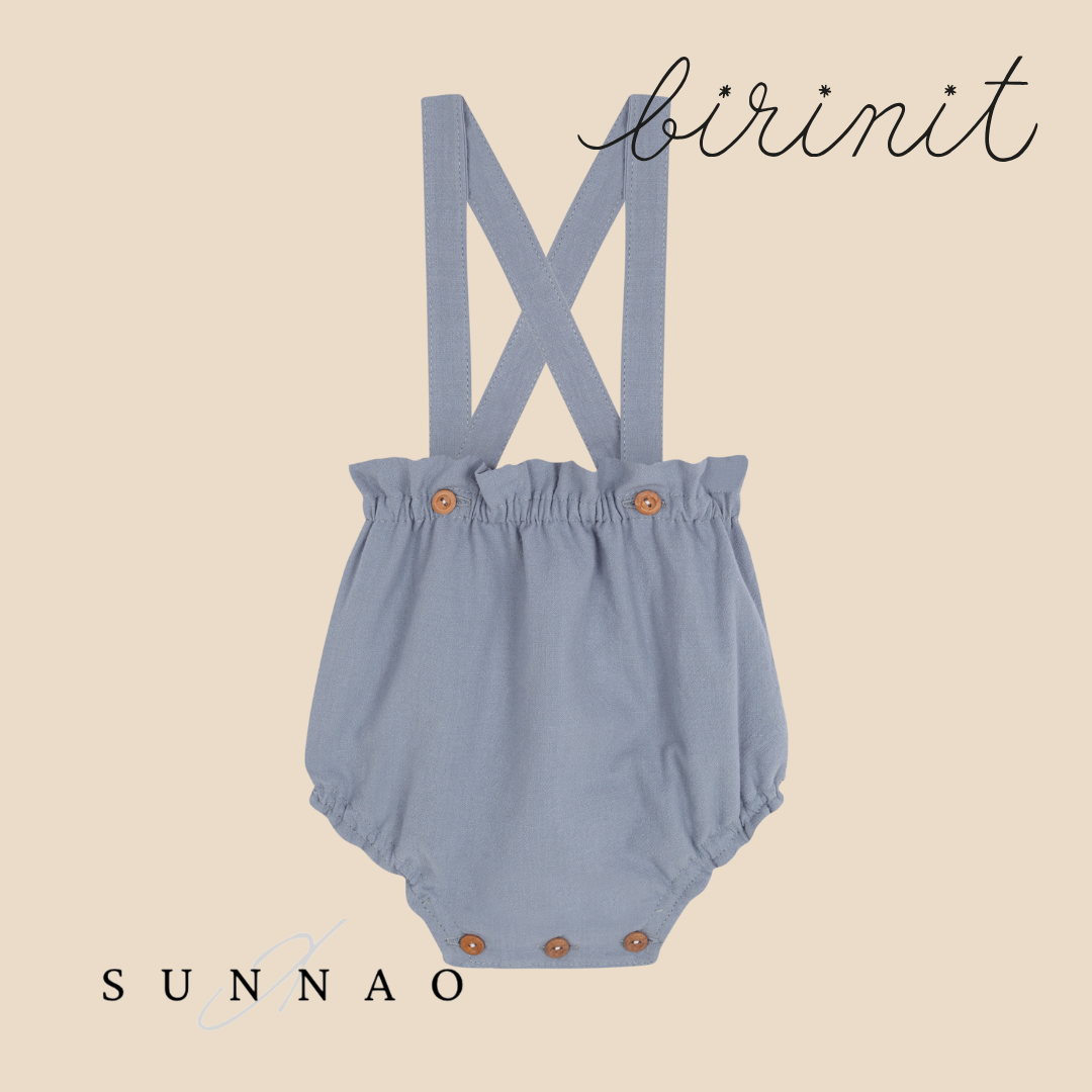 <Birinit Petit> Stone straps bloomer（6M-3Y）