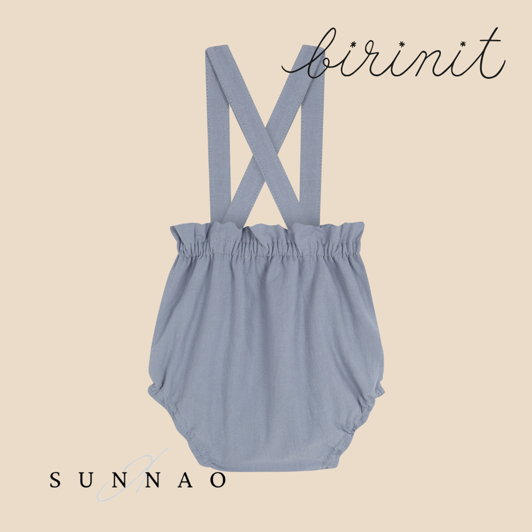 <Birinit Petit> Stone straps bloomer（6M-3Y）