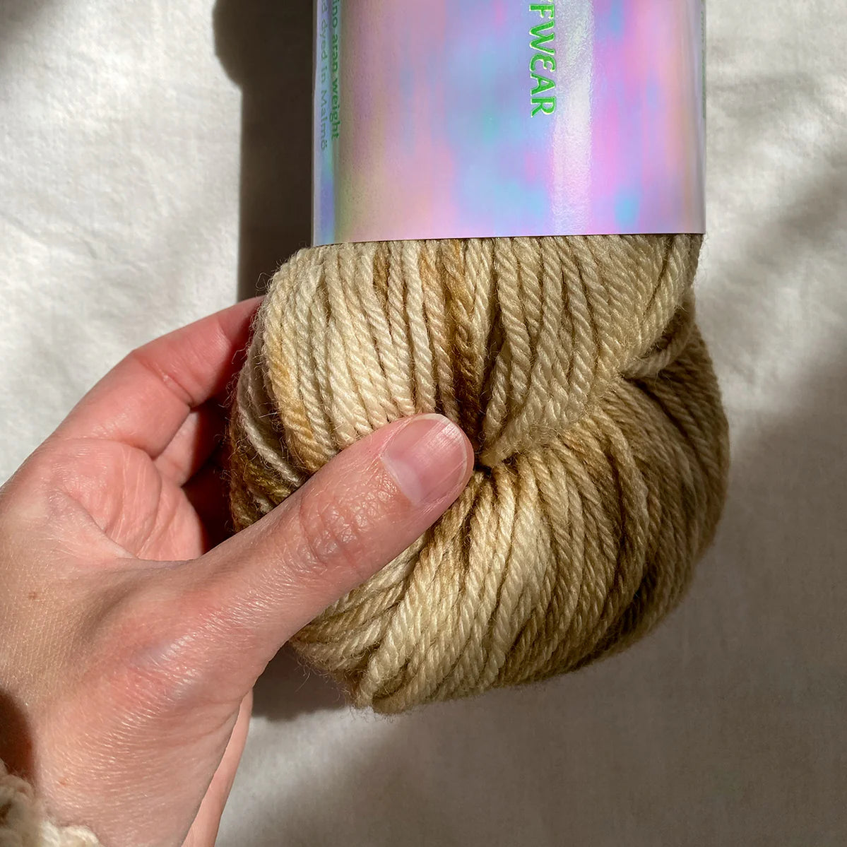 <FLUFFWEAR>SUPER WASH MERINO WOOL YARN - BRINDLE