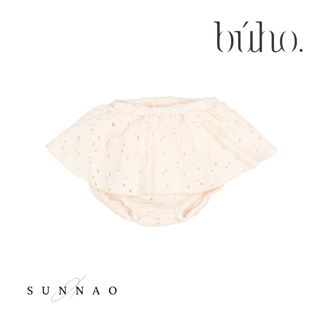 <Buho> BB EMBROIDERY SKIRT - CULOTTE（12-24M）