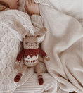 Load image into Gallery viewer, <main sauvage> Bunny knit toy - Sienna jacquard sweater</main>
