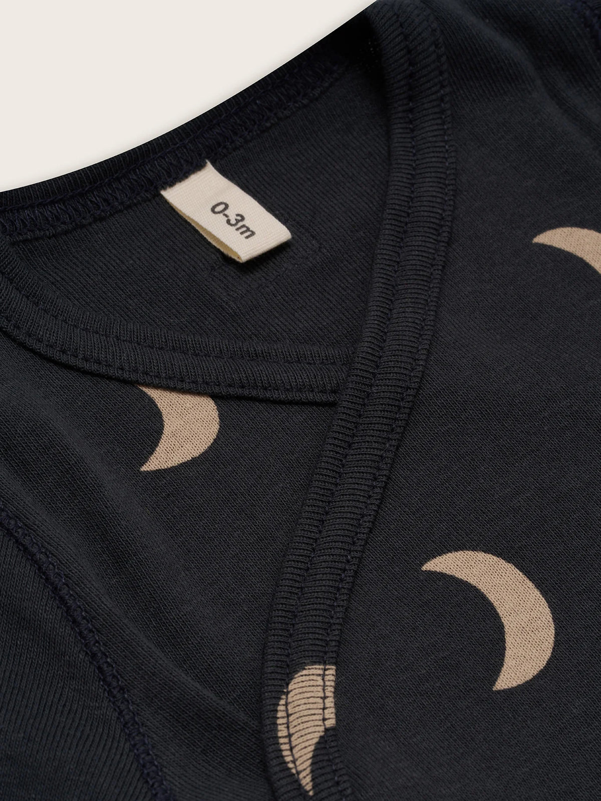 <Organic zoo> Charcoal Midnight Wrap Bodysuit
