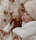 Load image into Gallery viewer, <main sauvage> Bunny knit toy - Sienna striped collar</main>
