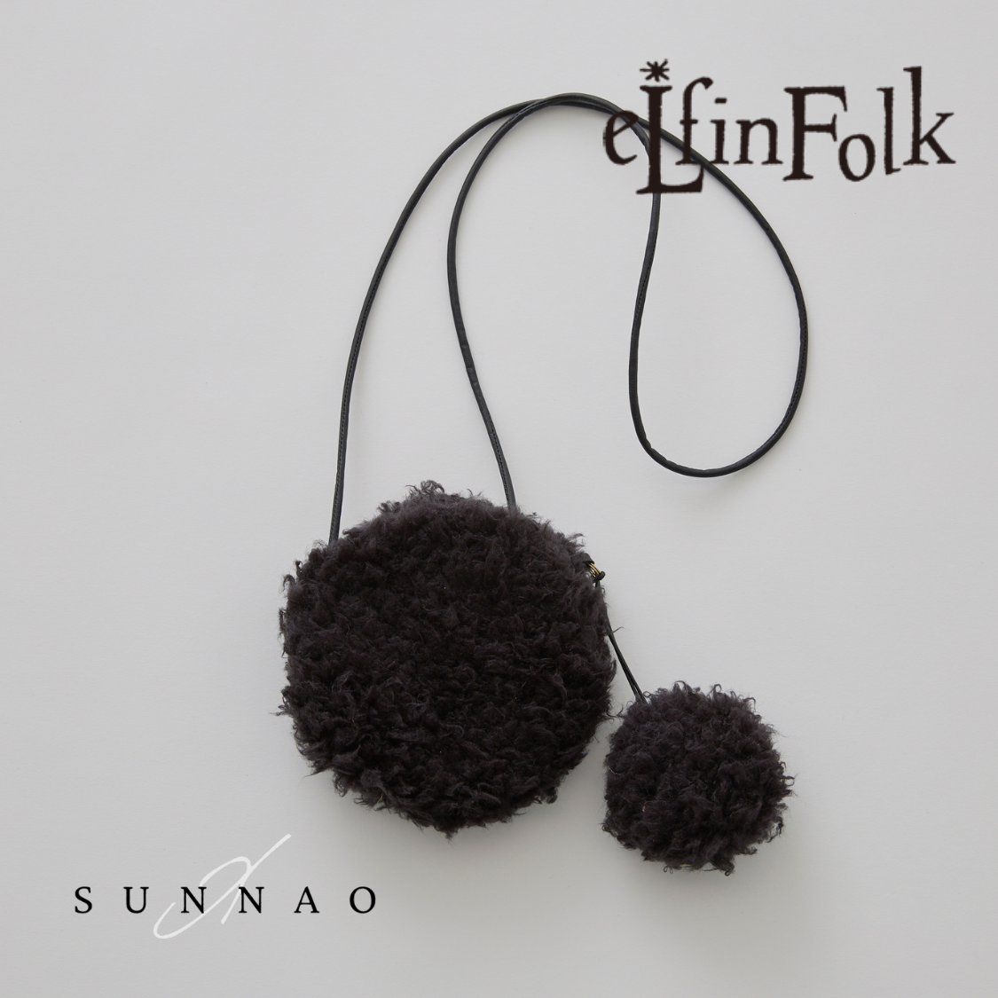 <eLfinFolk> Boa pochette - black