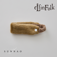 갤러리 뷰어로 이미지로드, <eLfinFolk> Fur Turban - camel
