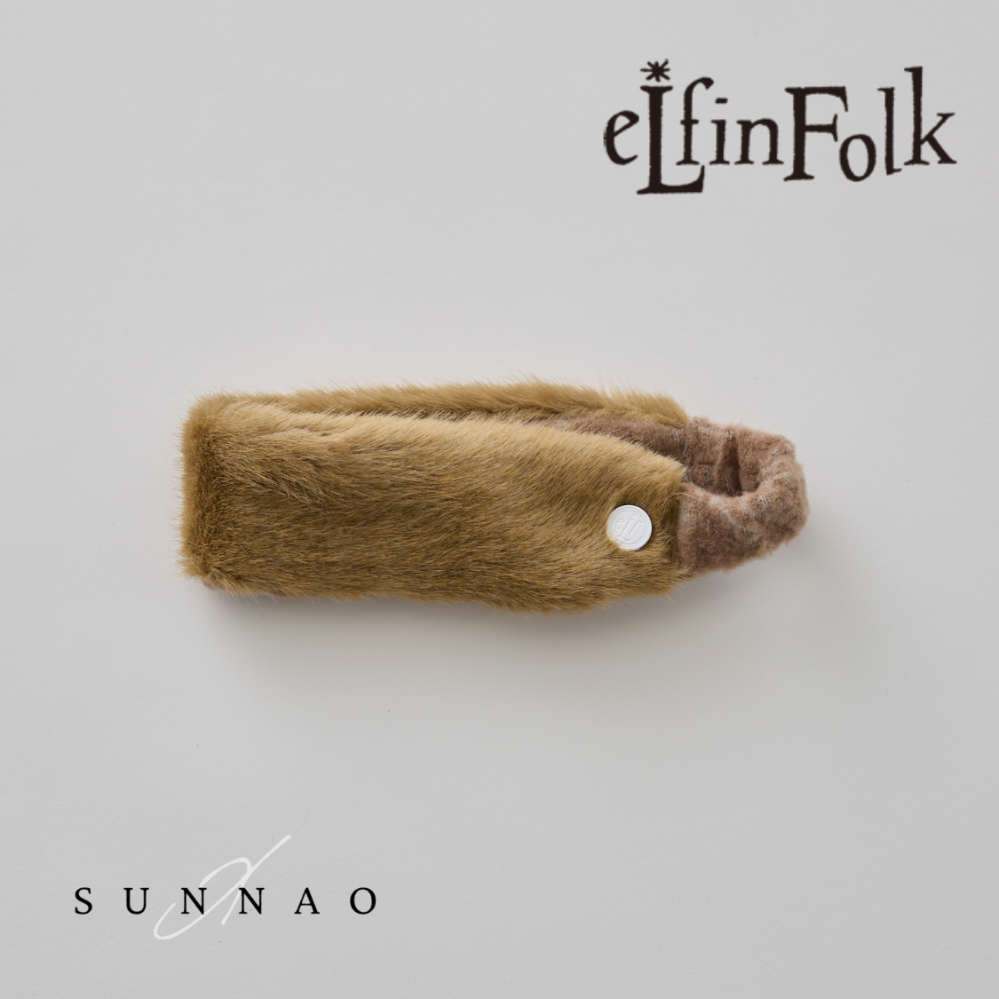 <eLfinFolk> Fur Turban - camel