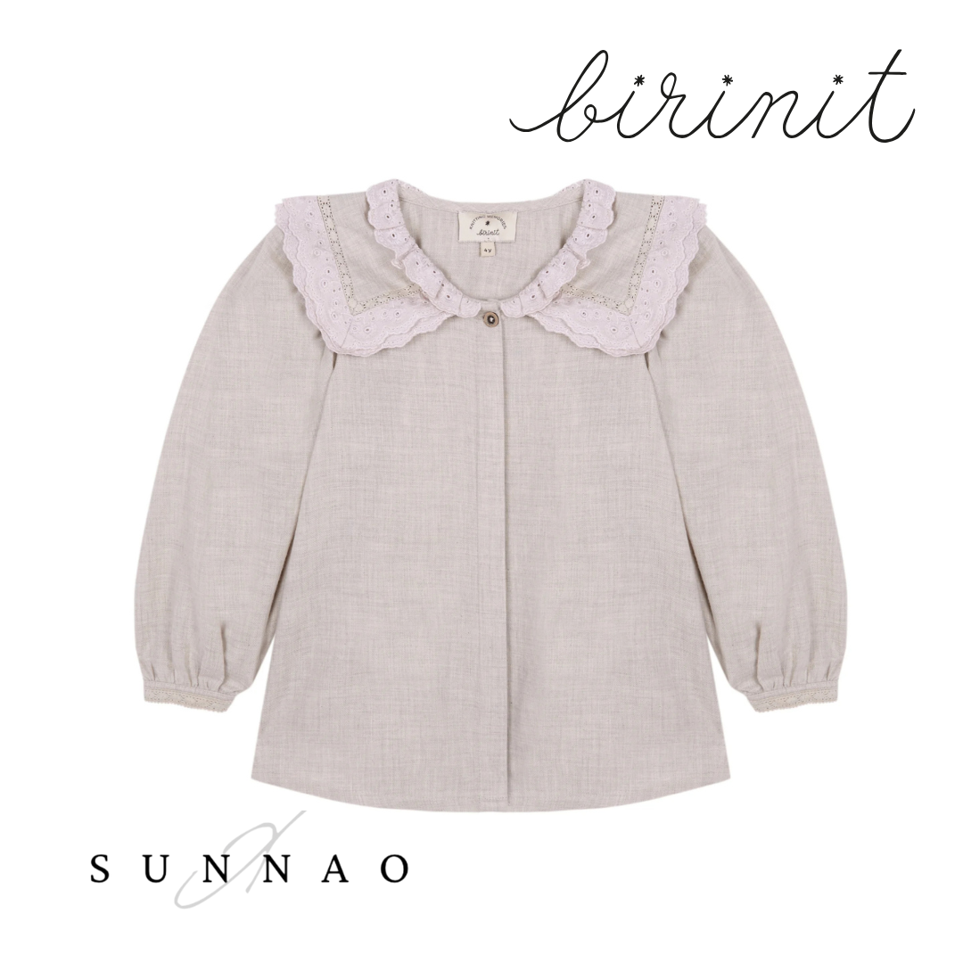 <Birinit Petit> Charlotte shirt （2Y-5Y）