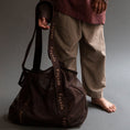 갤러리 뷰어로 이미지로드, <façade> Tote bag - Burgundy
