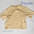 Gallery viewerに画像を読み込む, <façade> Wide SS tee - Butter　

