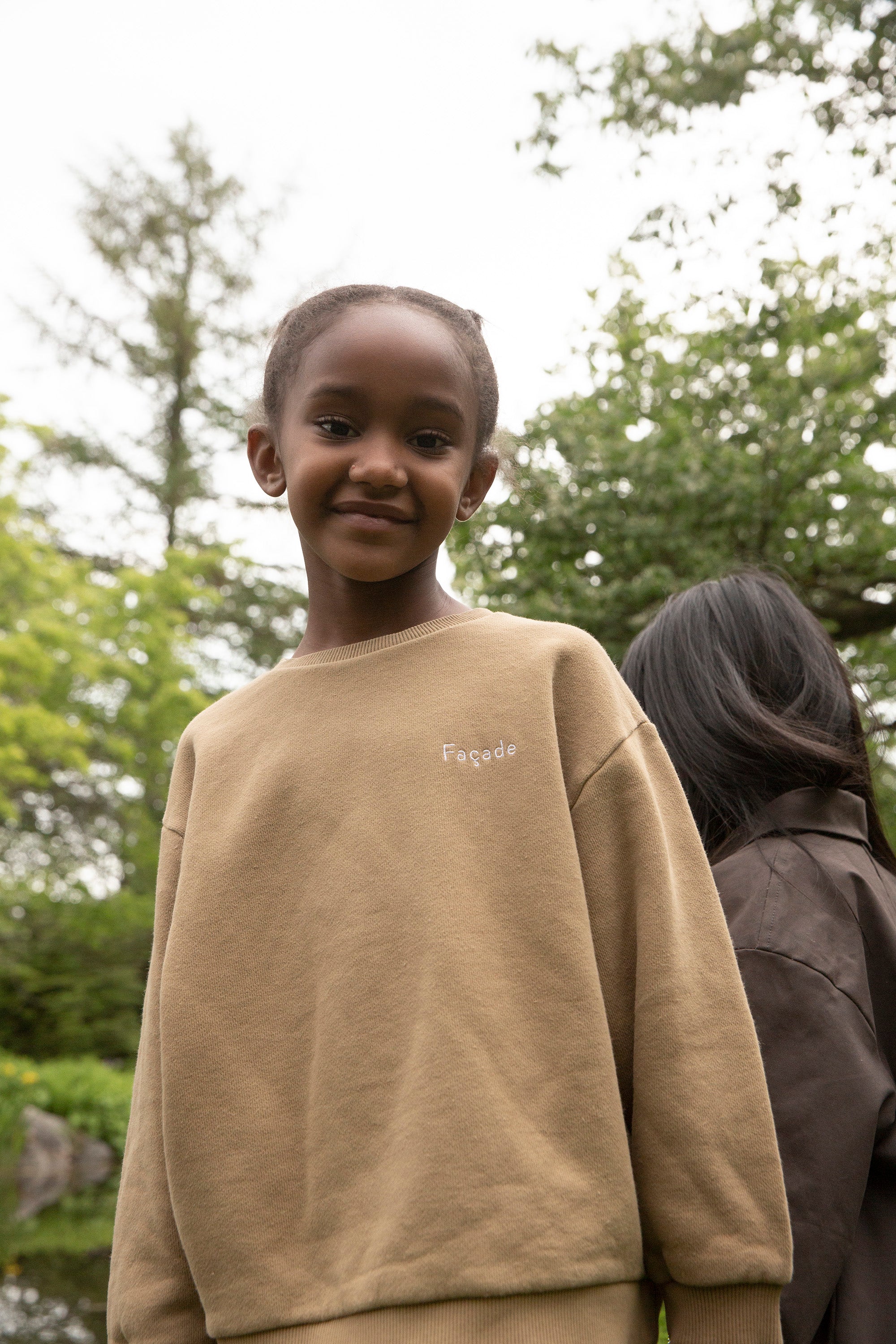 <façade> Chunky Sweatshirt - Hay　