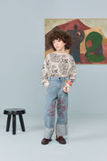 Gallery viewerに画像を読み込む, <the animals observatory> DOG KID LONG SLEEVE T-SHIRT RAW WHITE　
