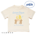 Load image into Gallery viewer, <gelato pique> BABY ice cream bear T - CREAM
