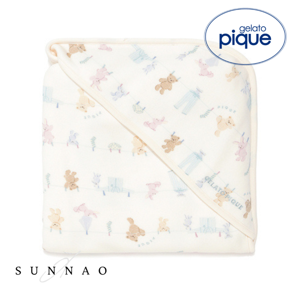 <gelato pique> Washing animal towel blanket  - OFF WHITE