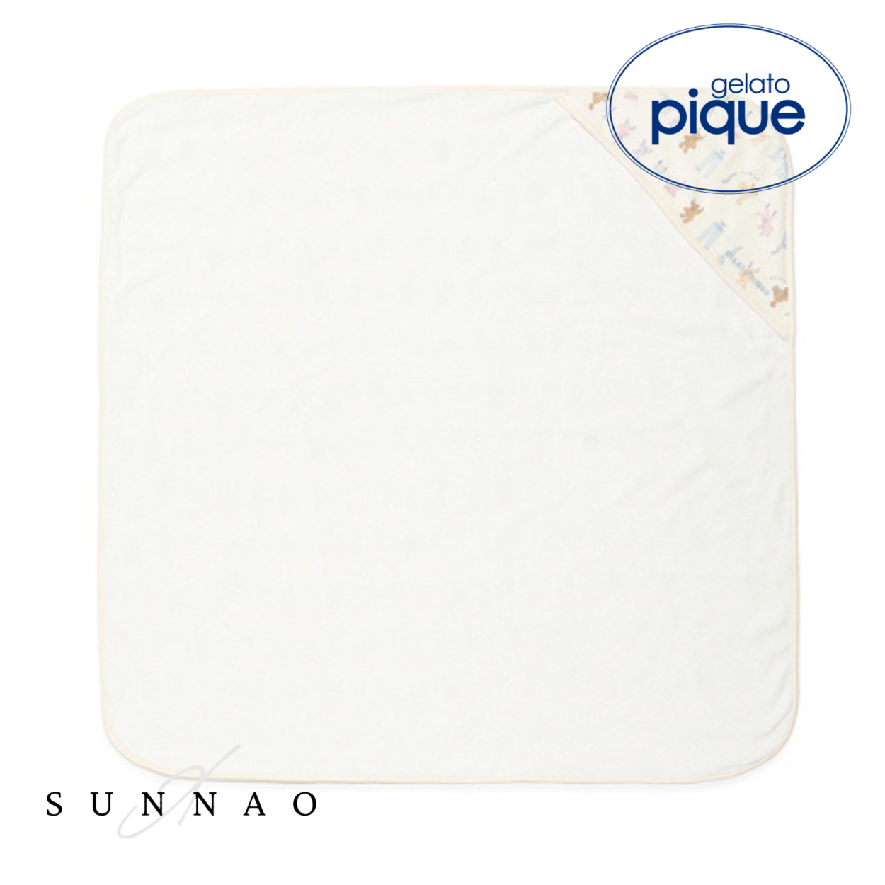 <gelato pique> Washing animal towel blanket  - OFF WHITE