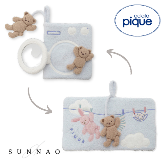 <gelato pique> Washing animal fabric book　