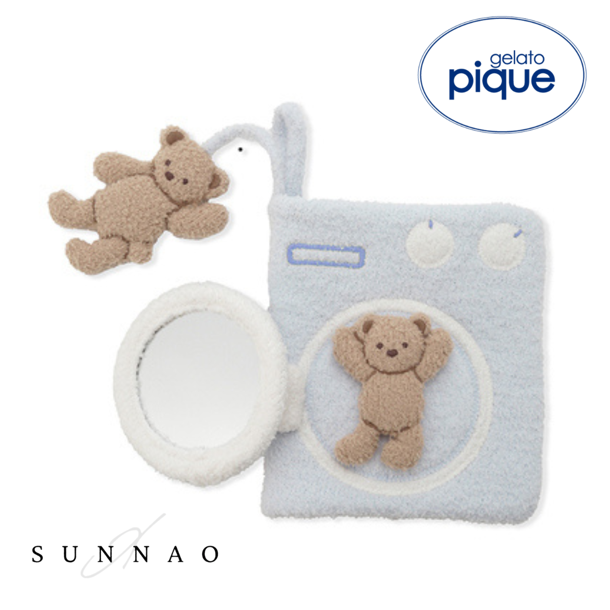 <gelato pique> Washing animal fabric book　