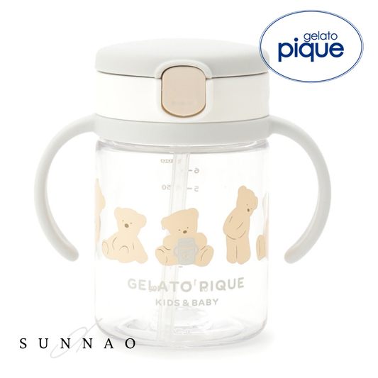 <gelato pique> BABY STRAW CUP - OFF WHITE