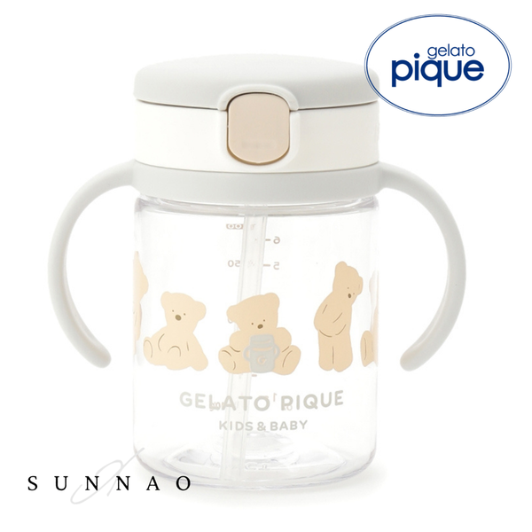 <gelato pique> BABY STRAW CUP - OFF WHITE