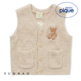 Load image into Gallery viewer, <gelato pique> BABY POWDER BEAR VEST
