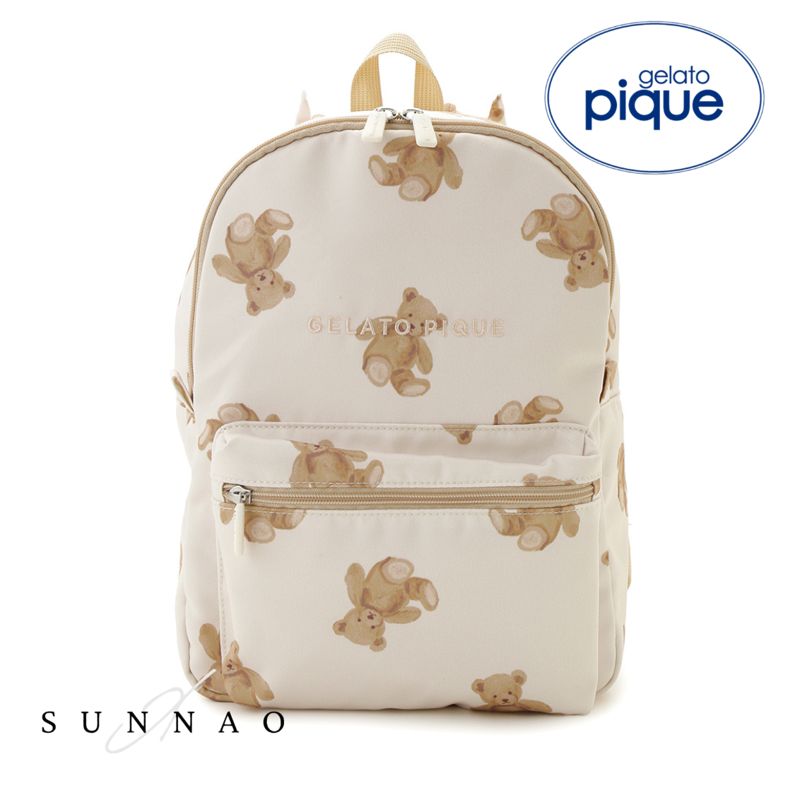 <gelato pique> KIDS BACK PACK - BEIGE