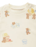 Load image into Gallery viewer, <gelato pique> BABY ice cream bear T  - CREAM
