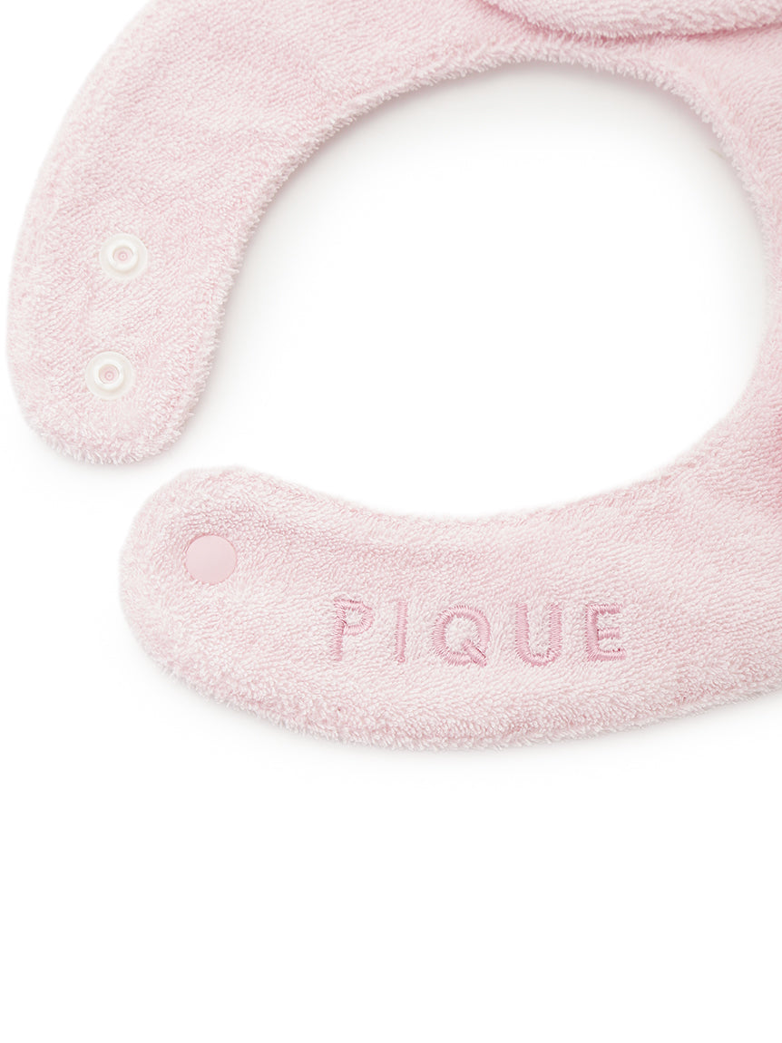 <gelato pique> BABY Powder animal bib - PINK