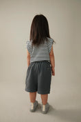 Gallery viewerに画像を読み込む, <GRAY LABEL>Muscle Tee - Blue Grey/Cream（1-8Y）
