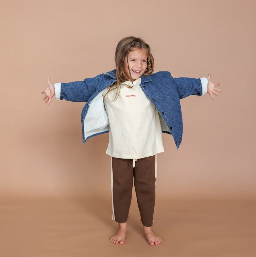 <GROWN> Hemp Denim Jacket（6-12M）