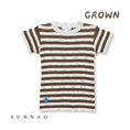 Gallery viewerに画像を読み込む, <GROWN> Knitted Rib Dress - Chocolate & Latte（6-12M）
