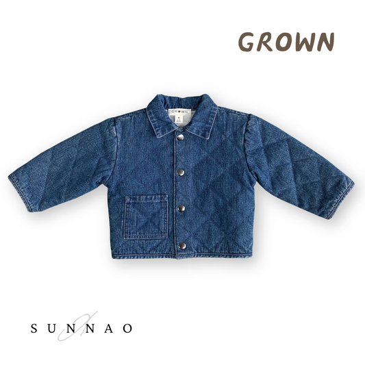 <GROWN> Hemp Denim Jacket（6-12M）